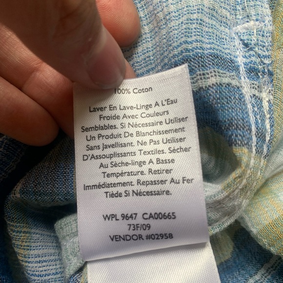 NWT Eddie Bauer Button up shirt - Picture 5 of 8